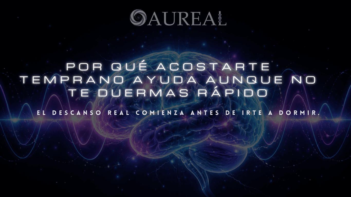 Por qué acostarte temprano ayuda aunque no te duermas rápido
